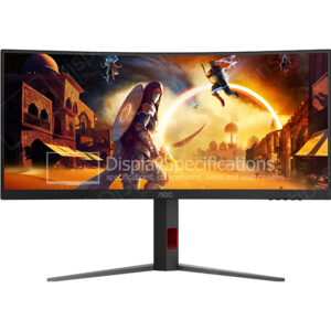 AOC CU34G4Z - Display Completo