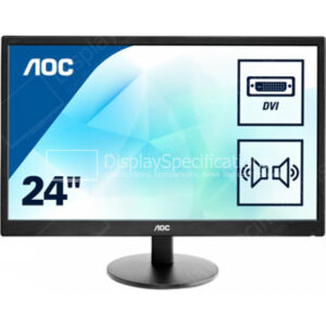 AOC E2475SWJ - Display Completo