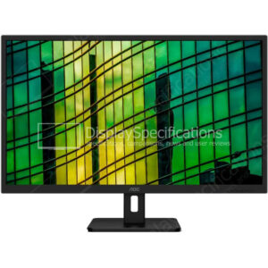 AOC U32E2N - Display Completo