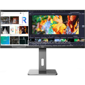 AOC U34P2C - Display Completo