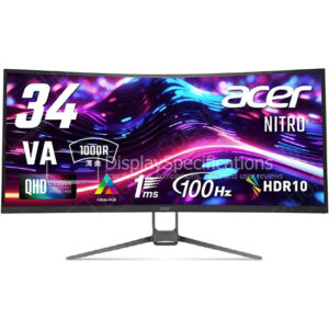 Acer Nitro ED343CUR Hbmiippx - Display Completo