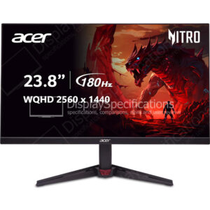 Acer Nitro VG240YU Mbiipx - Display Completo