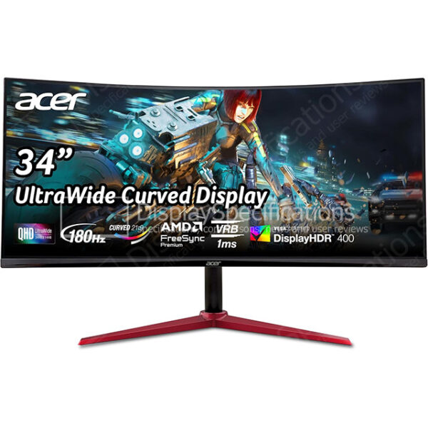 Acer XZ342CU Vbmiiphx - Display Completo