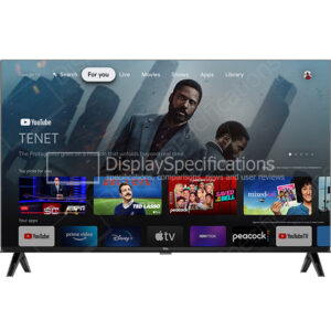 TCL 32S356 - Display Completo