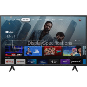 TCL 43S446 - Display Completo