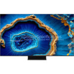 TCL 75C805 - Display Completo