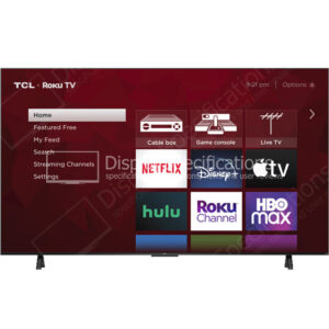 TCL 75S451 - Display Completo