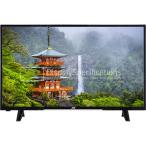 JVC LT-43VF40B - Display Completo