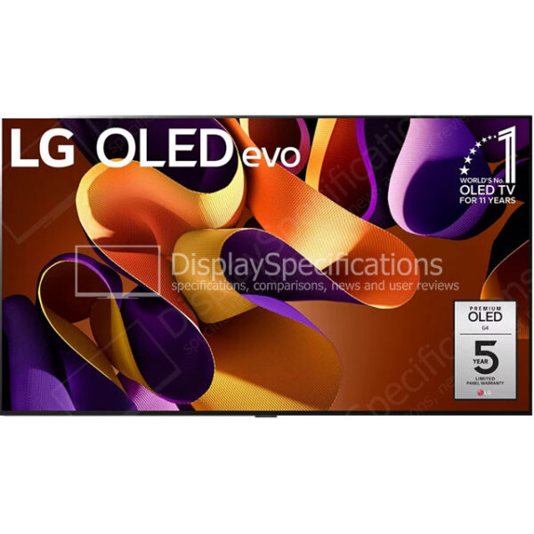 LG OLED83G4WUA - Display Completo