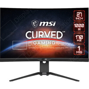 MSI G272CQP - Display Completo