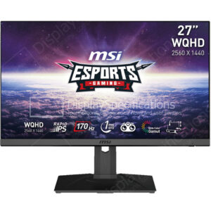MSI G272QPF - Display Completo