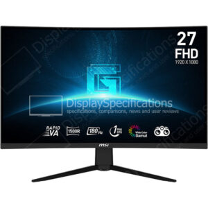 MSI G27C3F - Display Completo