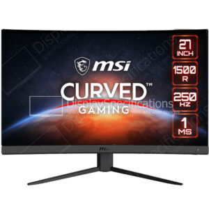 MSI G27C4X - Display Completo