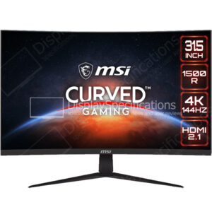 MSI G321CU - Display Completo