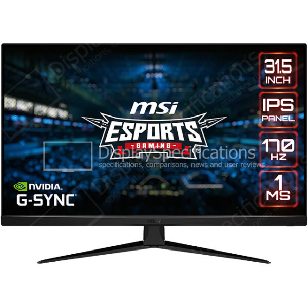 MSI G321Q - Display Completo