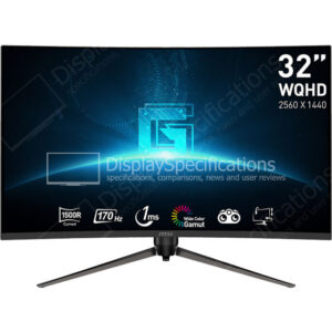 MSI G32CQ5P - Display Completo
