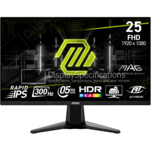 MSI MAG 255XF - Display Completo