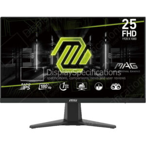 MSI MAG 256F - Display Completo