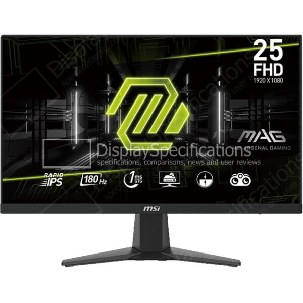 MSI MAG 256F - Display Completo