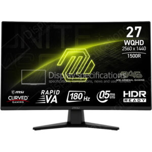 MSI MAG 274CQF - Display Completo