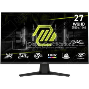 MSI MAG 274QF X24 - Display Completo