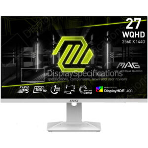 MSI MAG 274QRFW - Display Completo