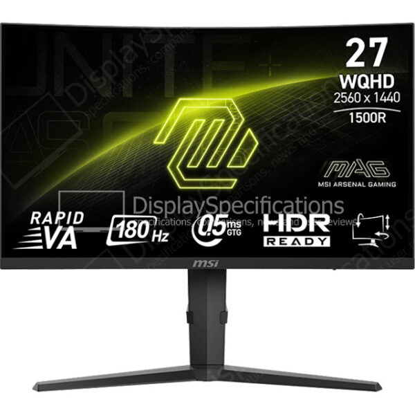 MSI MAG 275CQPF - Display Completo