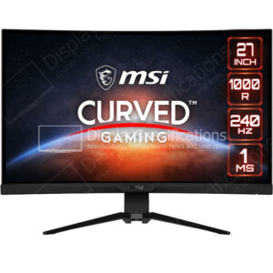 MSI MAG 275CQRXF - Display Completo