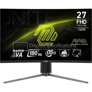 MSI MAG 27C6PF - Display Completo