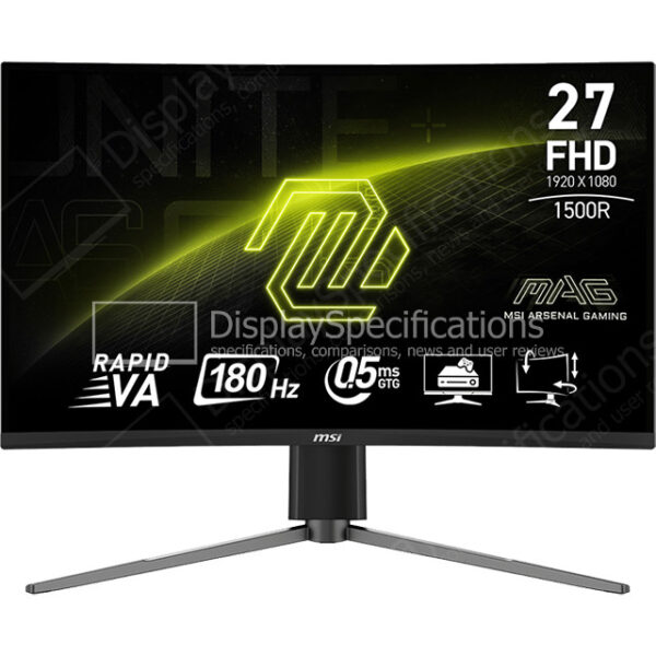 MSI MAG 27C6PF - Display Completo