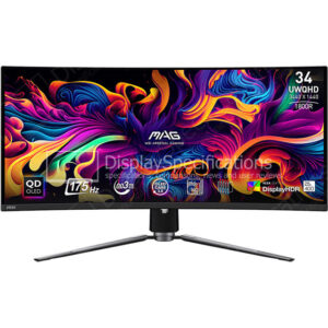 MSI MAG 341CQP - Display Completo