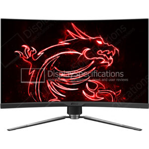 MSI MAG ARTYMIS 324CP - Display Completo