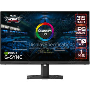 MSI MAG321QR-QD - Display Completo