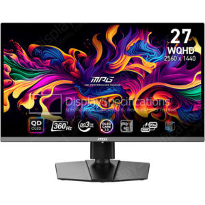 MSI MPG 271QRX - Display Completo