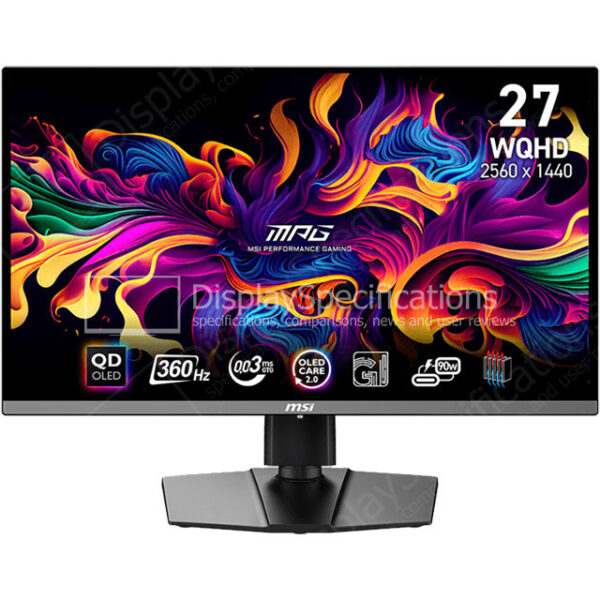 MSI MPG 271QRX - Display Completo