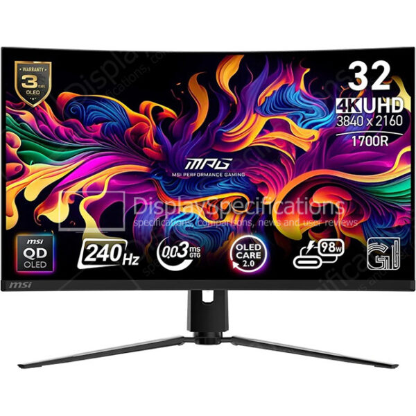 MSI MPG 321CURX - Display Completo