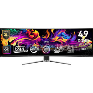 MSI MPG 491CQPX - Display Completo