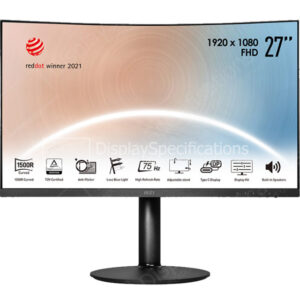 MSI Modern MD271CP - Display Completo