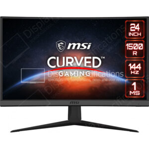 MSI Optix G24C6P - Display Completo