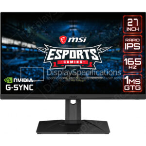 MSI Optix G273QPF - Display Completo
