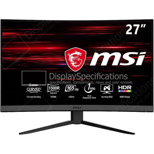 MSI Optix MAG272C - Display Completo