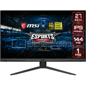 MSI Optix MAG274 - Display Completo