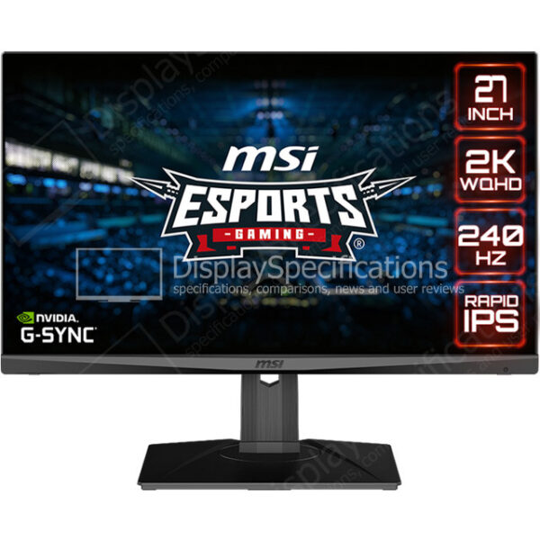 MSI Optix MAG274QRX - Display Completo