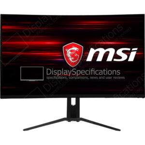 MSI Optix MAG322CQR - Display Completo