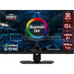 MSI Optix MPG321UR-QD - Display Completo