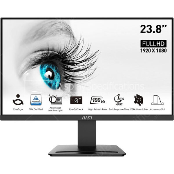 MSI Pro MP2412 - Display Completo