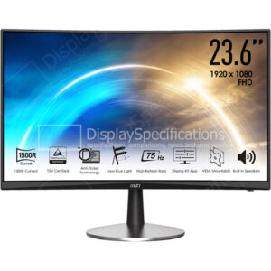 MSI Pro MP242C - Display Completo