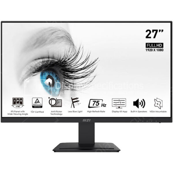 MSI Pro MP273 - Display Completo