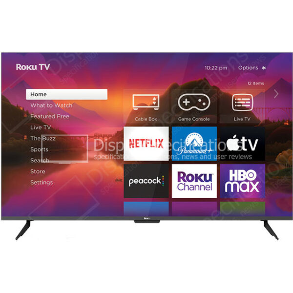 Roku 55R4A5R - Display Completo