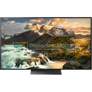 Sony KD-100ZD9 - Display Completo